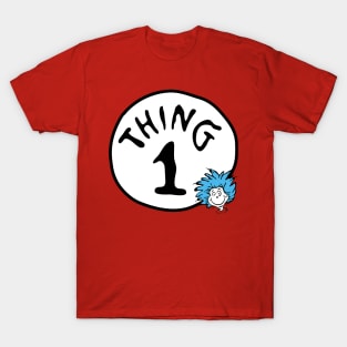 Thing 1 and new arrivals thing 2 dog shirts